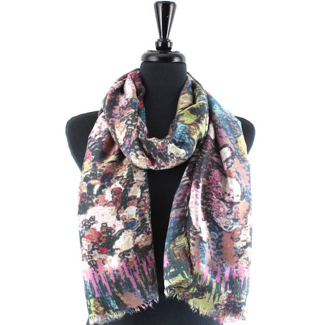 Pretty Persuasions – Cachecol - Mulher por atacado – S24200 Cachecol Blossom Gala2