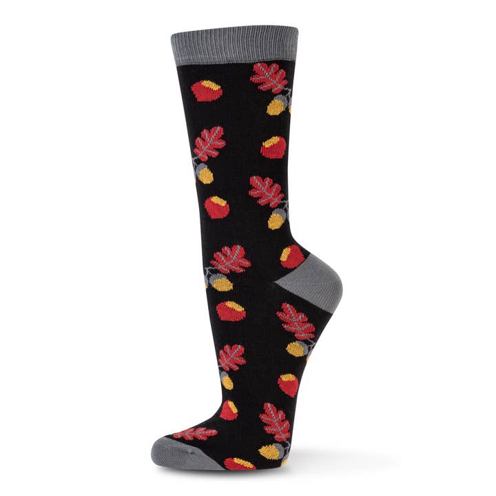 Black ORGANIC COTTON SOCKS ACORN FAIR TRADE for wholesale on Faire