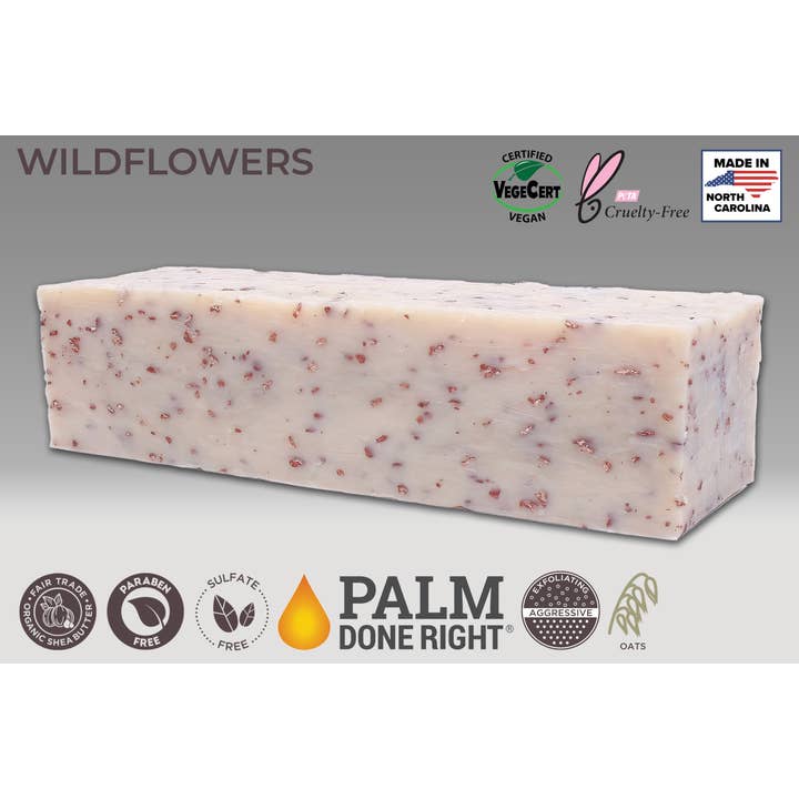 Adams Handmade Soap - Wholesale Bar Soap - Wildflowers Soap
