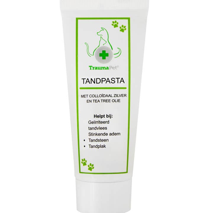 TraumaPet Nederland - Wholesale Pet Toothpaste - Dog - Colloidal Silver Toothpaste for Animals | Meat Flavour0