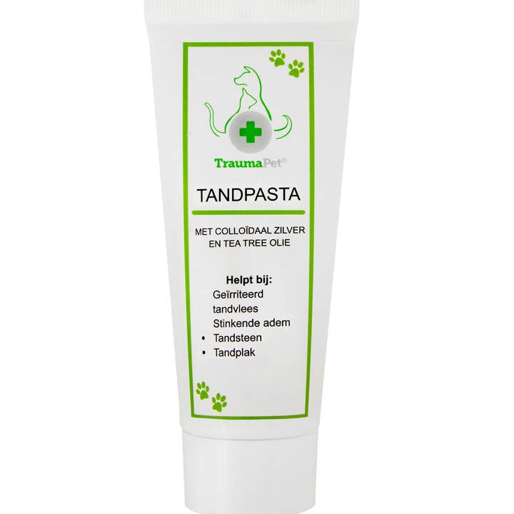 TraumaPet Nederland - Wholesale Pet Toothpaste - Dog - Colloidal Silver Toothpaste for Animals | Meat Flavour