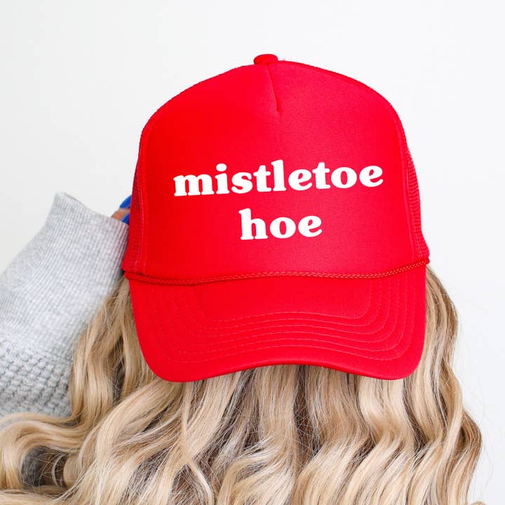 Cappello Trucker in Schiuma con Vischio e Zappa per la vendita all'ingrosso da parte di DaisyChainDesignCo