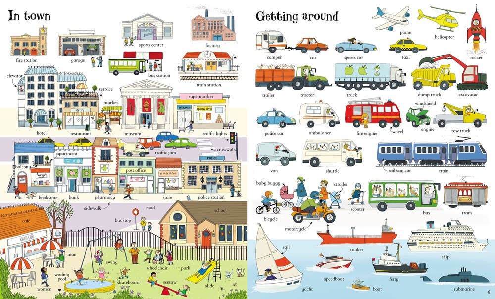 HarperCollins - Wholesale Baby & Toddler Book (0-2) - Big Book Of Words : Usborne3