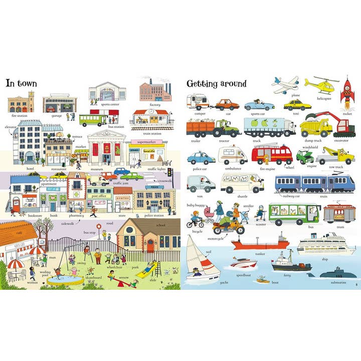HarperCollins - Wholesale Baby & Toddler Book (0-2) - Big Book Of Words : Usborne3