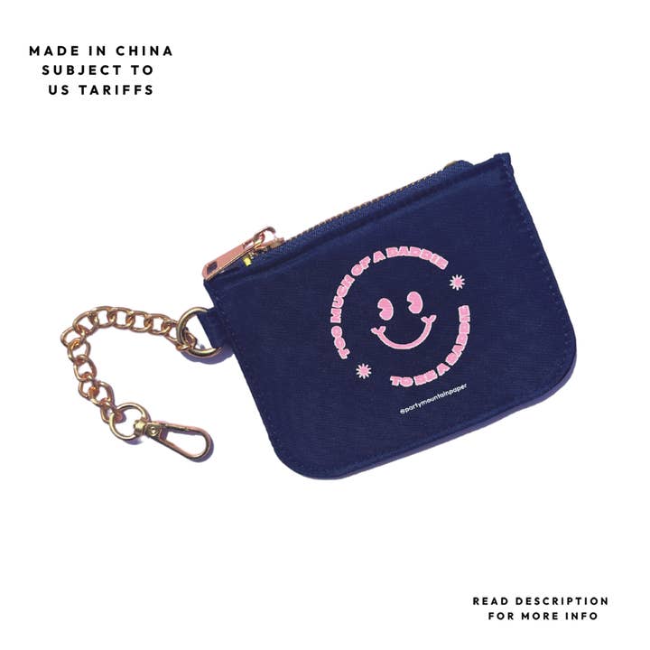 Party Mountain Paper co. - Wholesale Coin Purse - Women's - Baddie & Saddie Coin Purse | Last Chance