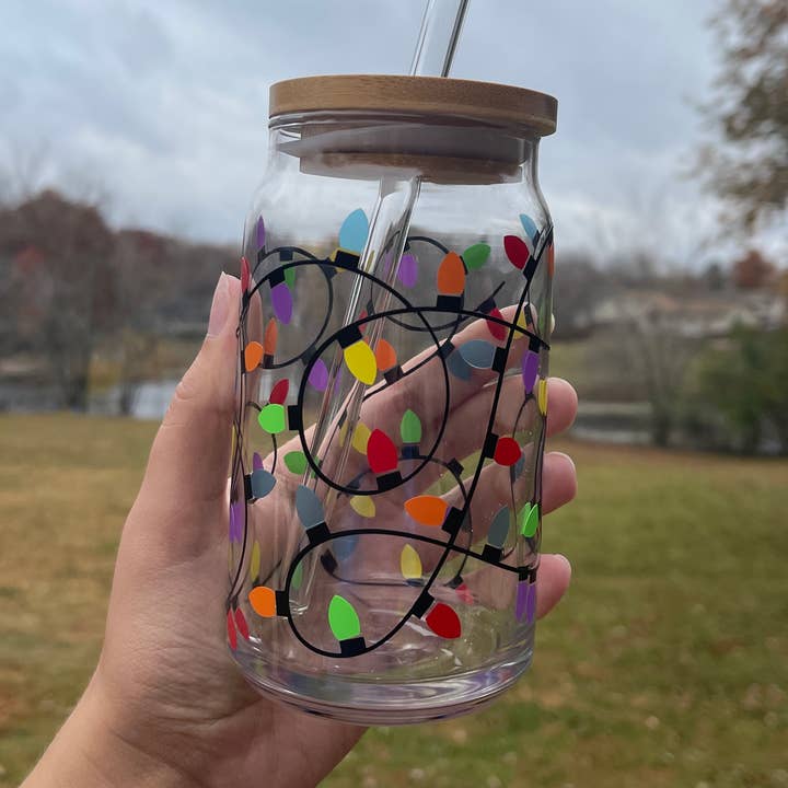 Christmas Soda Can Glasses for wholesale by SarahMackenzieStudio