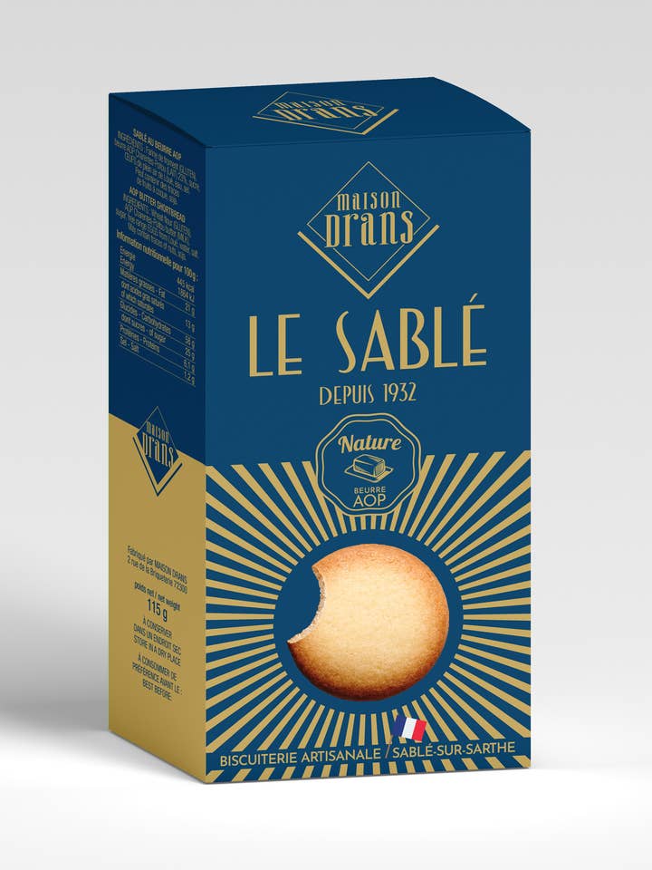 PDO butter shortbread for wholesale by Maison Drans