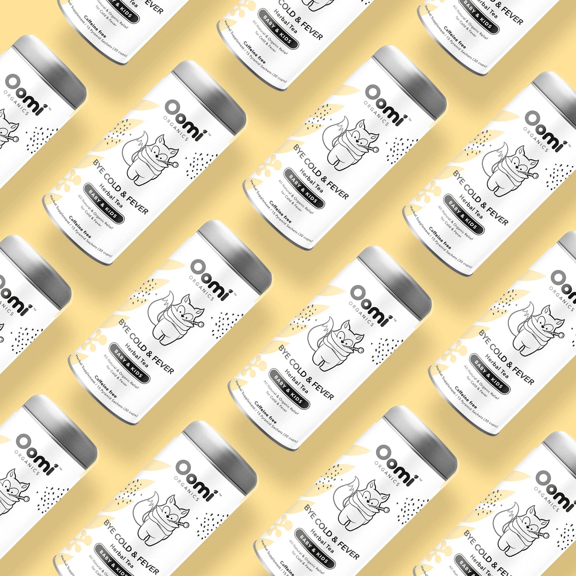 Oomi Organics - Wholesale Health/Detox Tea - Kids Bye Cold & Fever Herbal Tea8