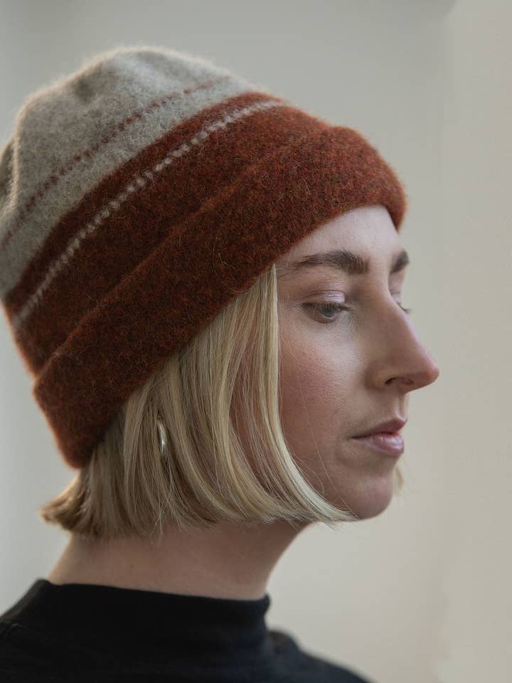 Gorro de lana Shetland para venta al por mayor de Rosana Exposito