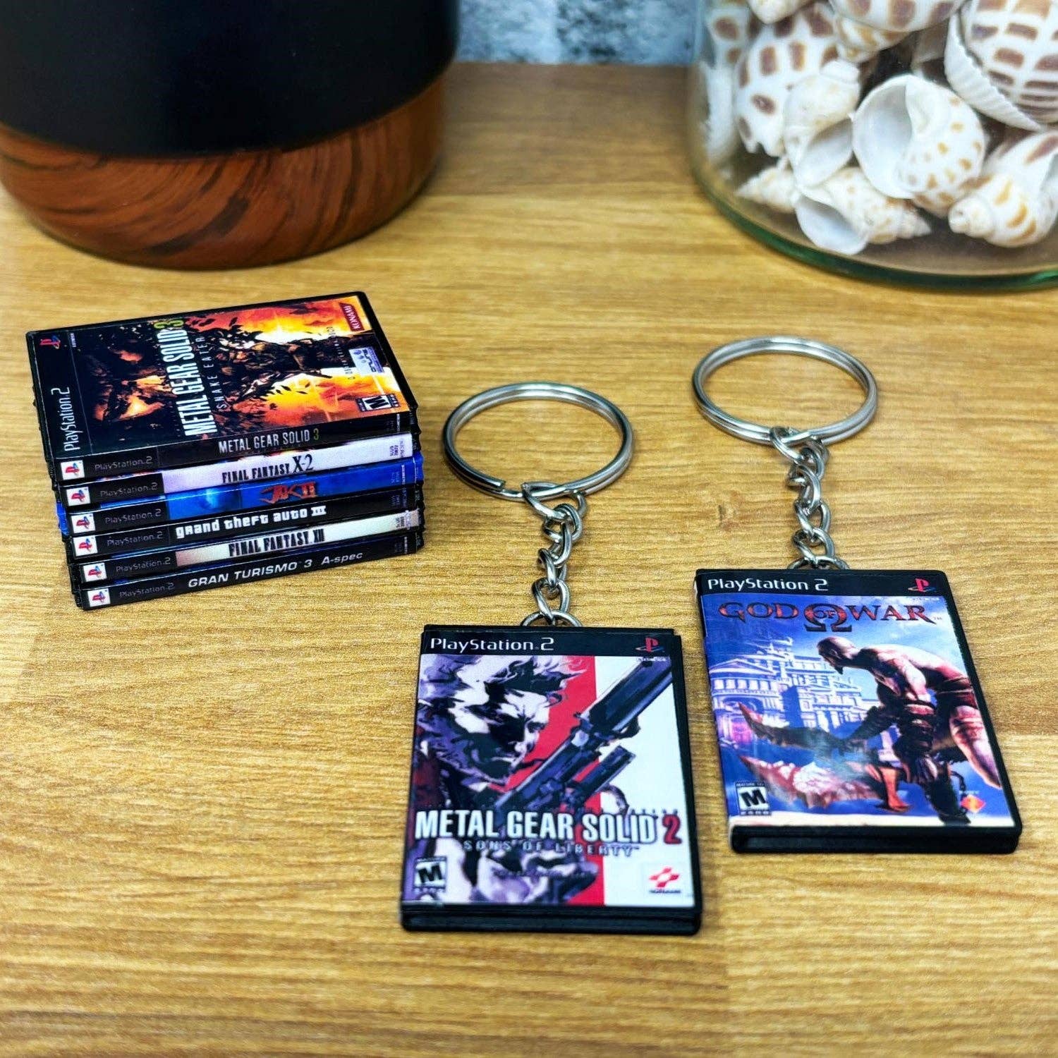 BitsyLabs - Wholesale Keychain - Unisex - PS2 Game Case Keychains9