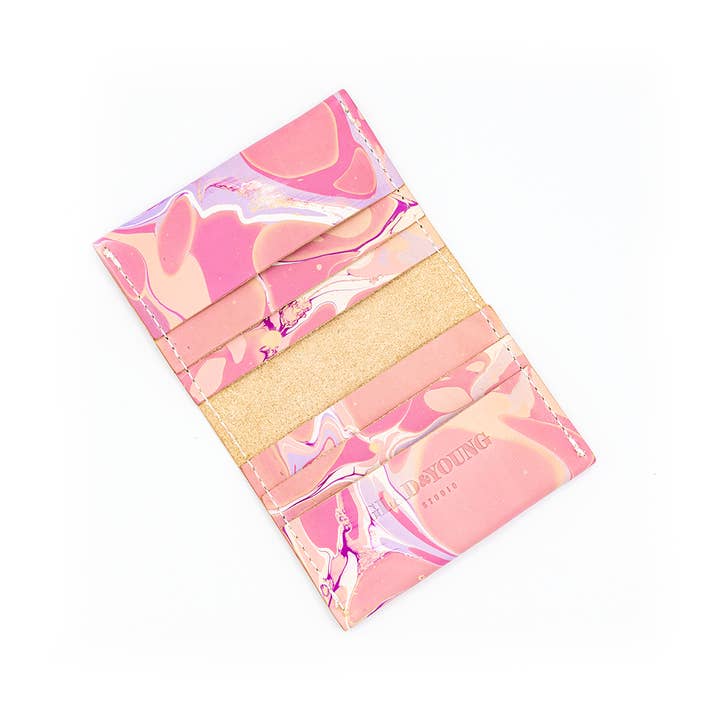Glad & Young Studio - Wholesale Wallet - Women's - Anybody Wallet - Marbled Colorful3
