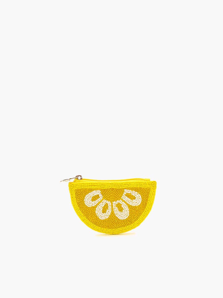 Bolsa com Missangas Citrus Splash - Limão por atacado de America & Beyond