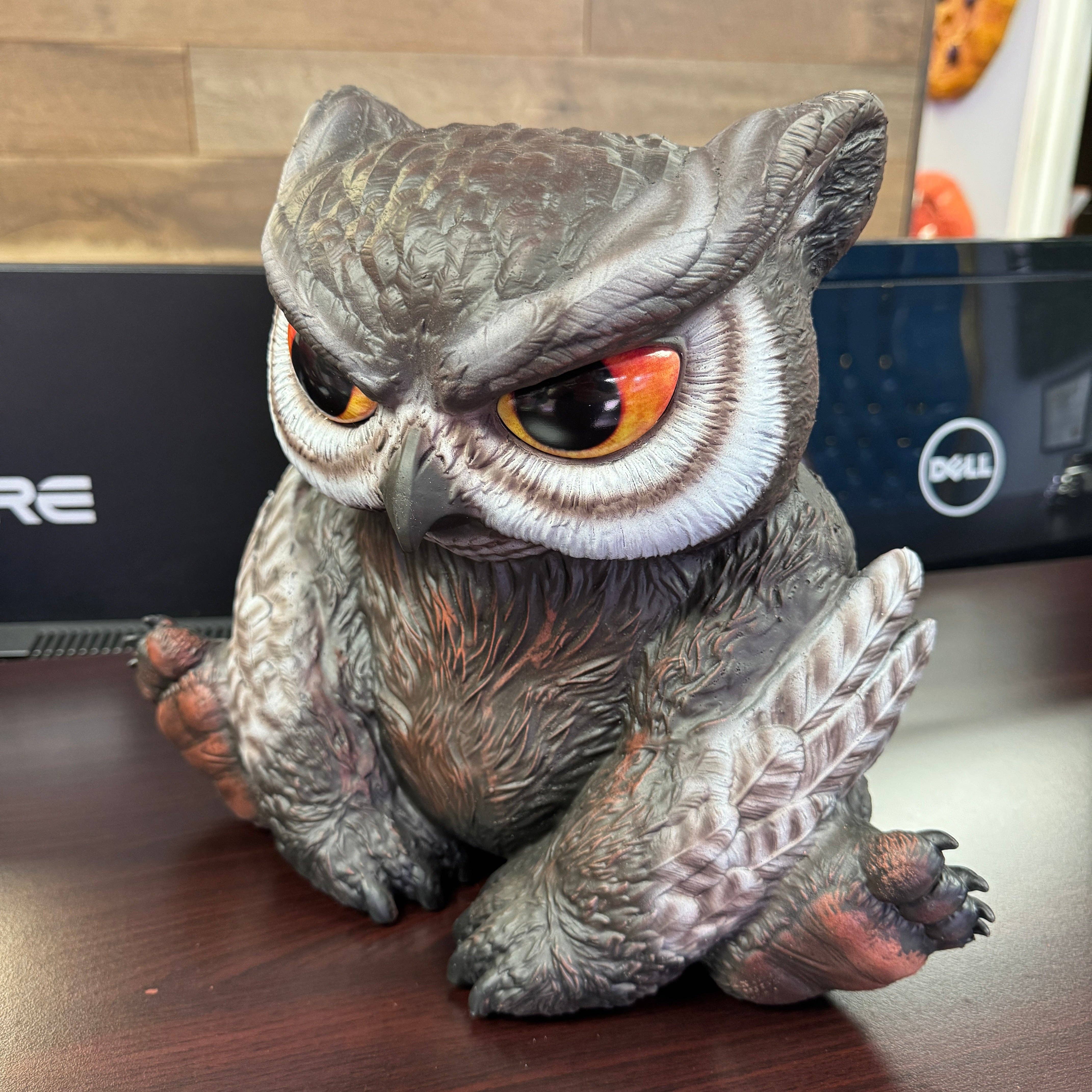 LM Treasures - Wholesale Decorative Figurine - Dungeons and Dragons Baby Owlbear Table Top Statue3