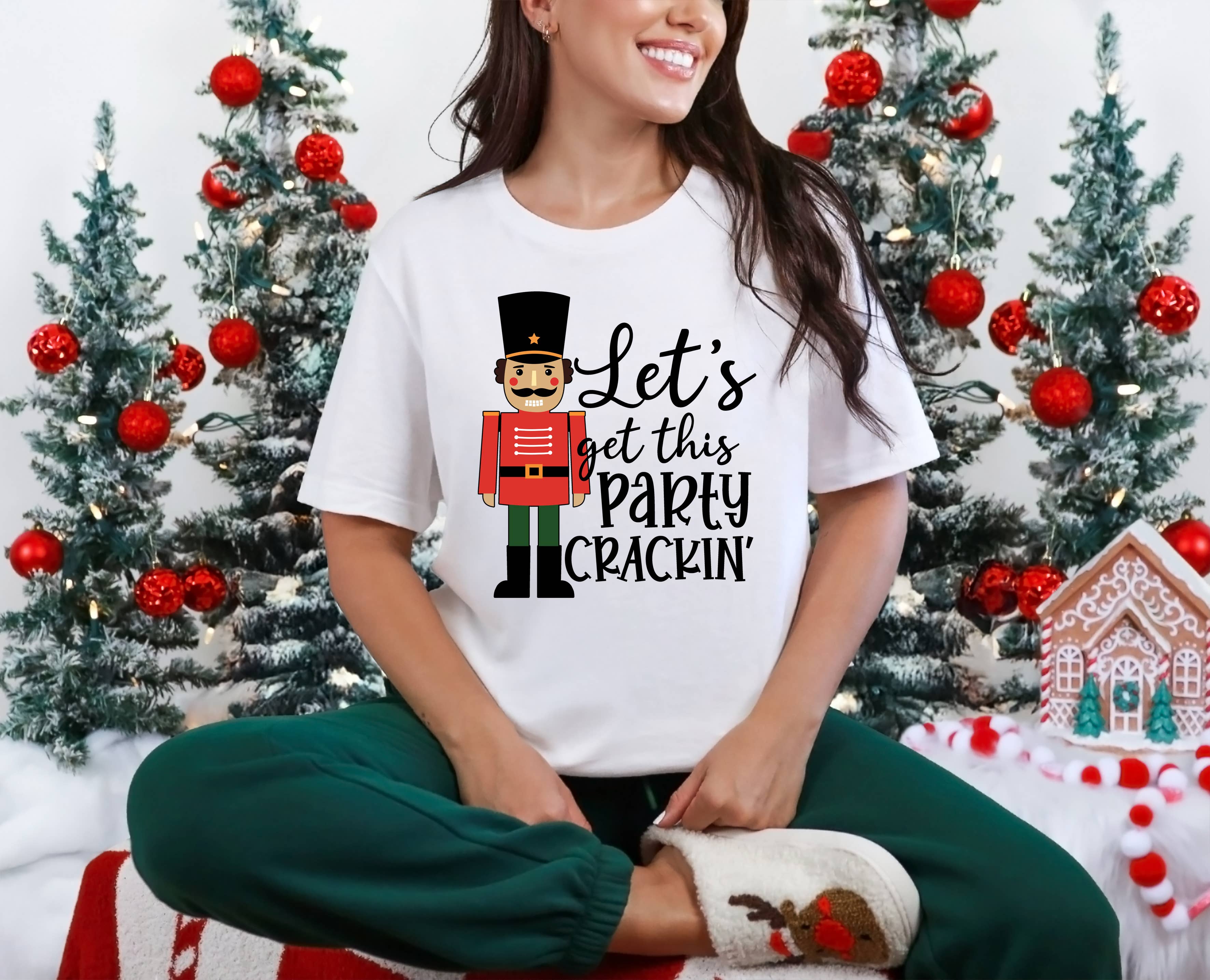 Custom T Story - Wholesale Screen Printed T-Shirt - Women's - Nutcracker Christmas Shirt, Christmas Shirt, Nutcracker0