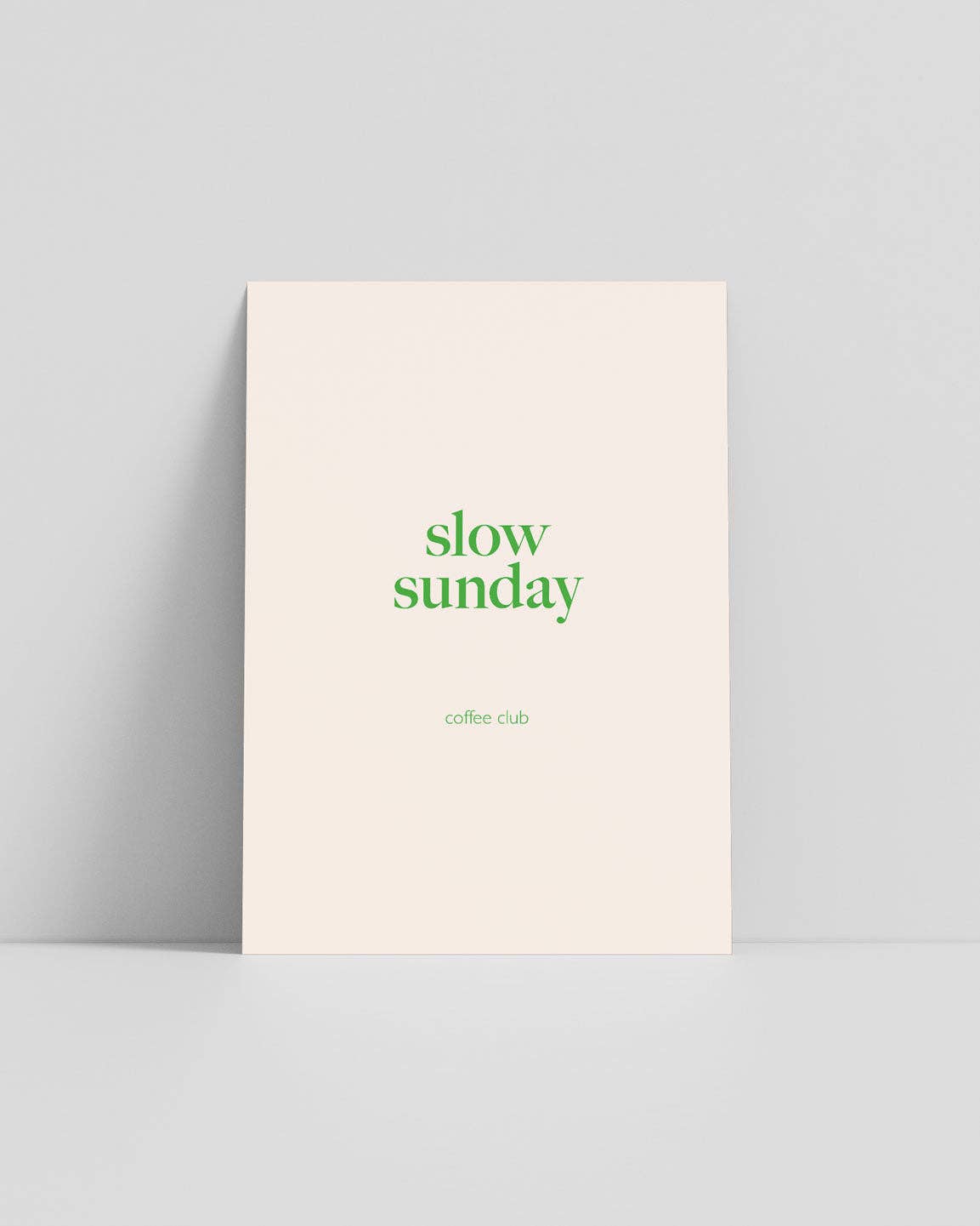STUDIO LIV - Wholesale Postcard - Postcard Slow Sunday