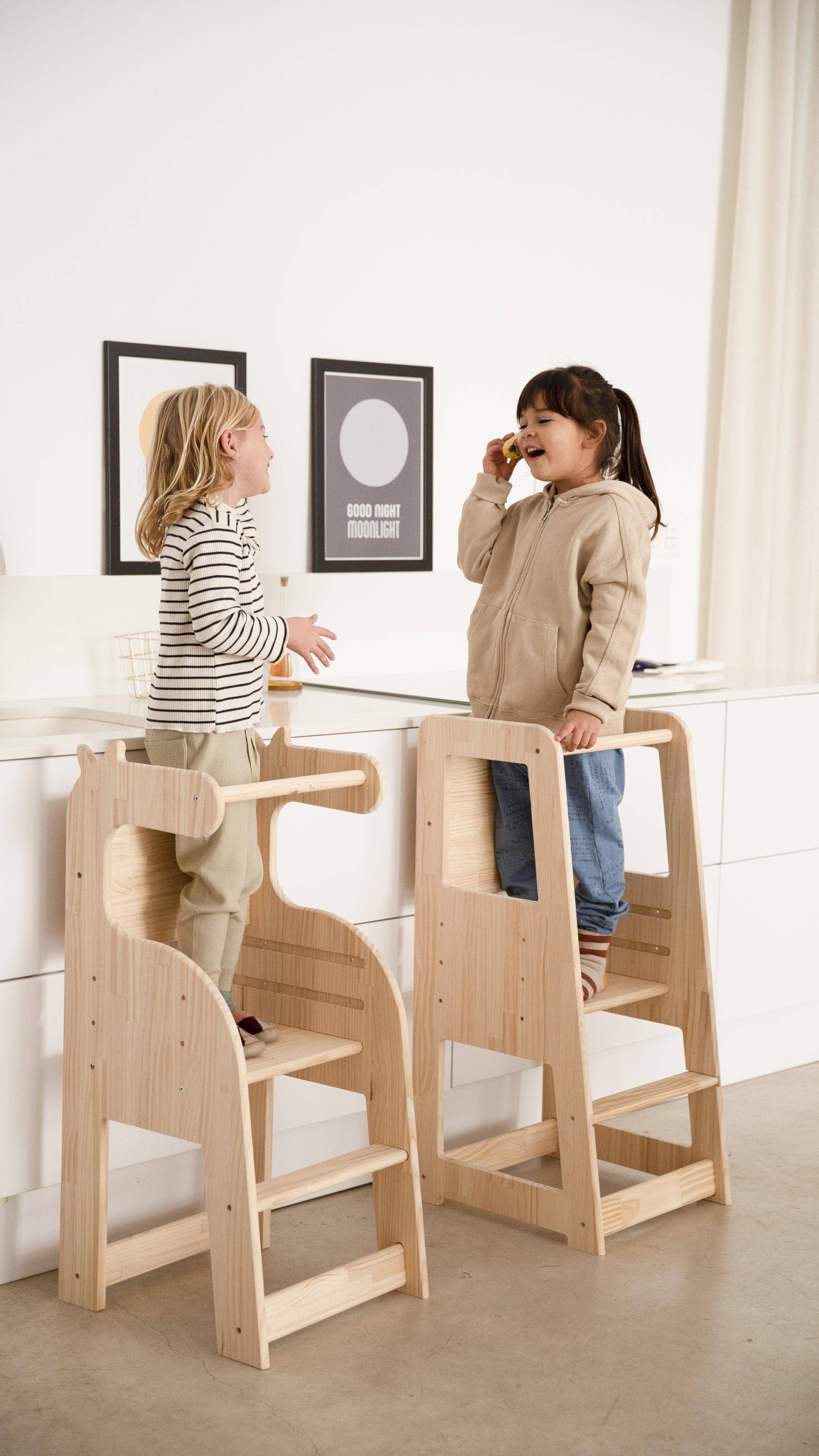 Really Nice Things - Wholesale Wood Toy - Kids - Montessori pine learning tower1