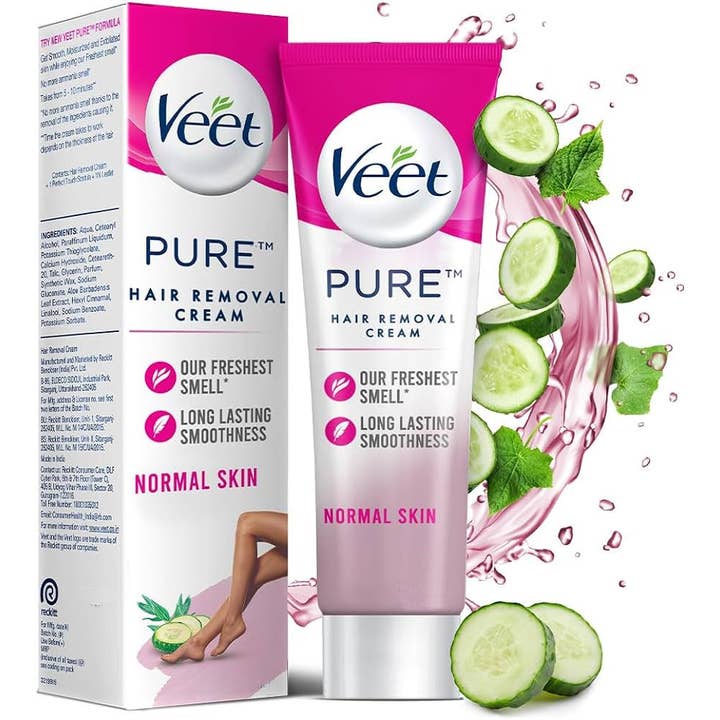 KT Supply - Wholesale Body Hair Removal Product - Veet Hair Removal Cream, Normal Skin, 200ml, 6.5 oz