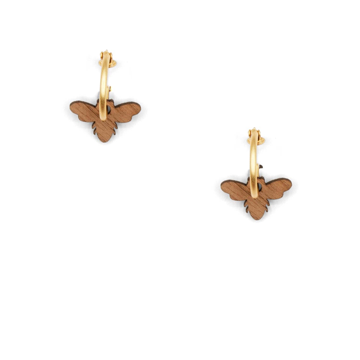 Materia Rica - Wholesale Huggie Earrings - Little Bee3
