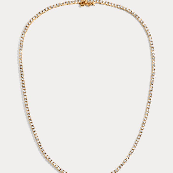 Mini Amina Tennis Necklace and other Purchase Wholesale amina. Free Returns & Net 60 Terms on Faire trending on Faire.