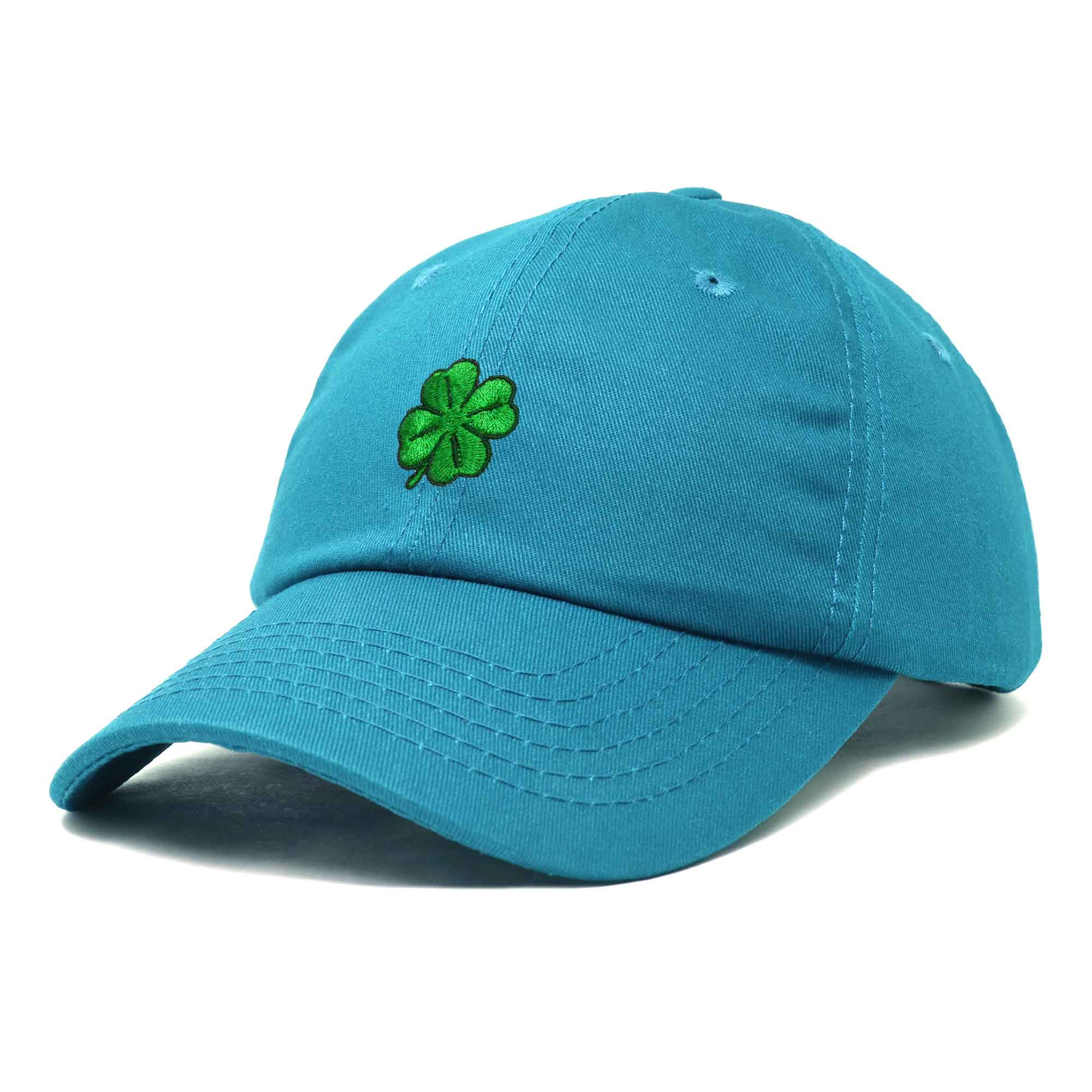 Dalix – wholesale Baseballkeps - Dam – Dalix Four Leaf Clover Hat Bollkeps St. Pattys Day Bomull81