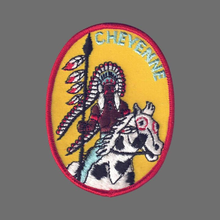 Happy Wood Products - Wholesale Patch - CHEYENNE Native American Patch - 72031