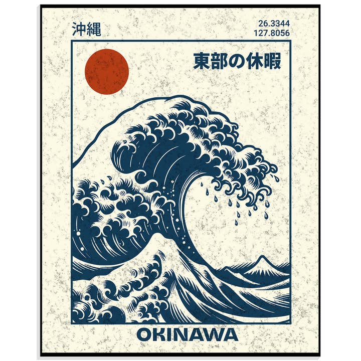 Acrylglasdruck Okinawa für den Großhandel von Platoon Daddy LLC