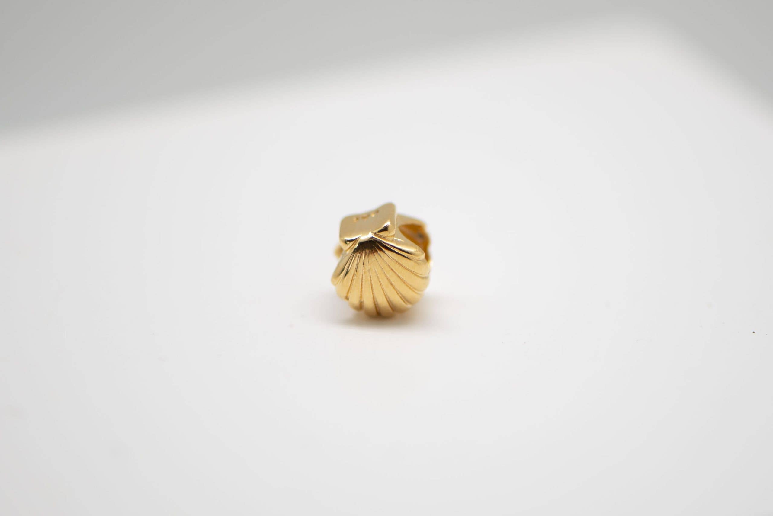 TALISMAN JEWELLERY (D&Fidanverdi, S.L.) - Wholesale Charm/Dangle Bracelet - 18k Gold Plated Camino de Santiago Shell Charm1