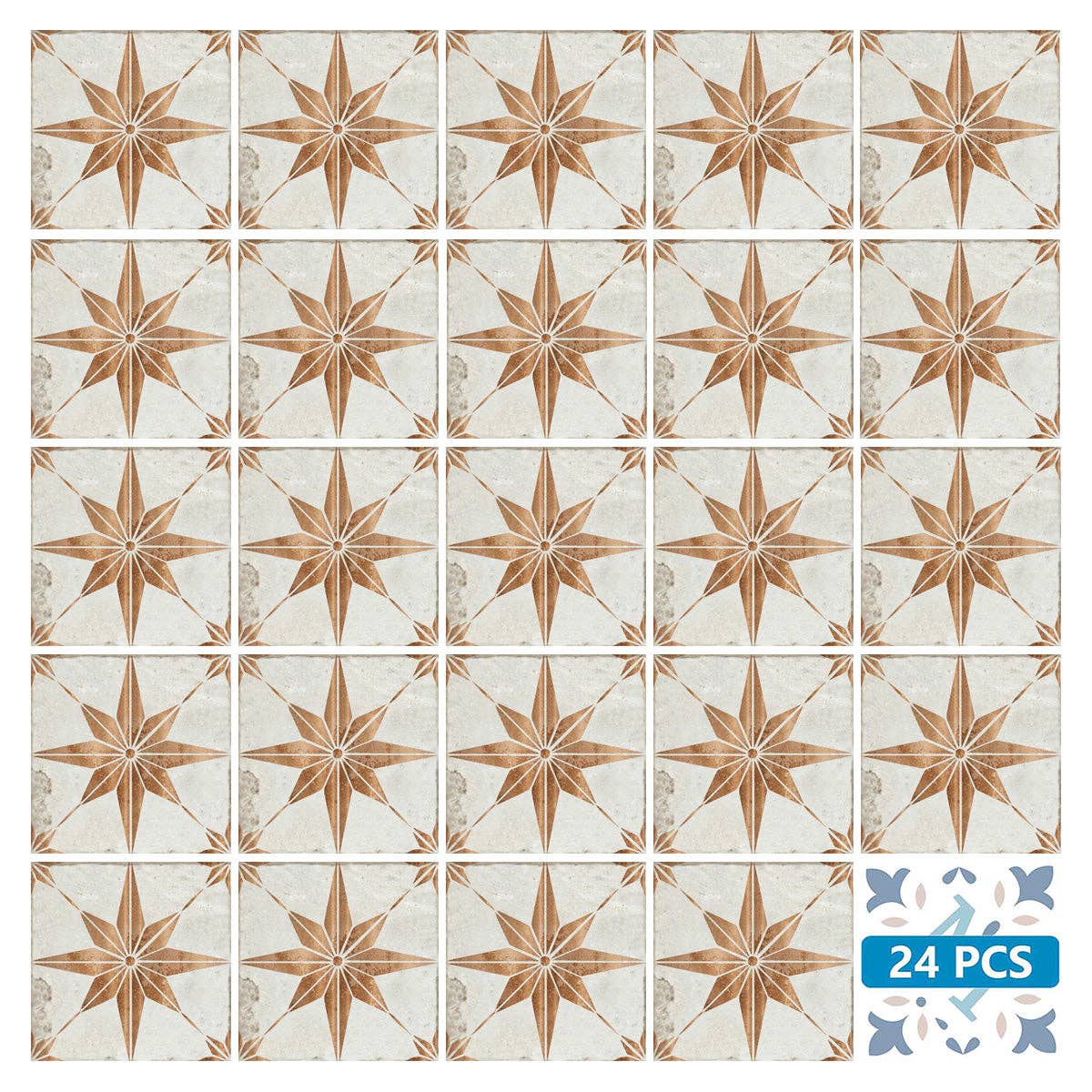 Goud Verander je ruimte met stijlvolle en eenvoudig te installeren vloertegels - Model R12 voor groothandel op Faire1