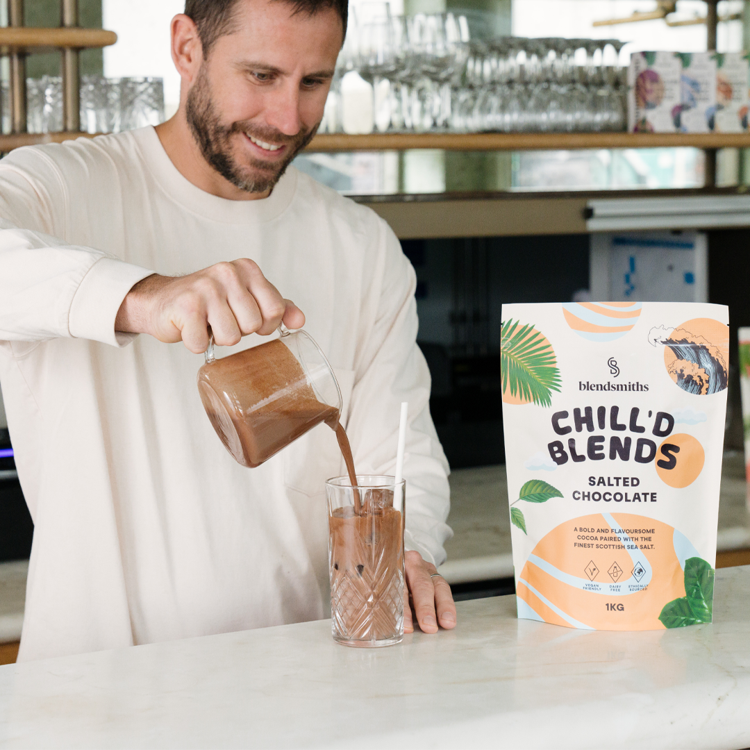 Blendsmiths Drinkmakers – wholesale Varm chokladmix/-kit – Saltad choklad1