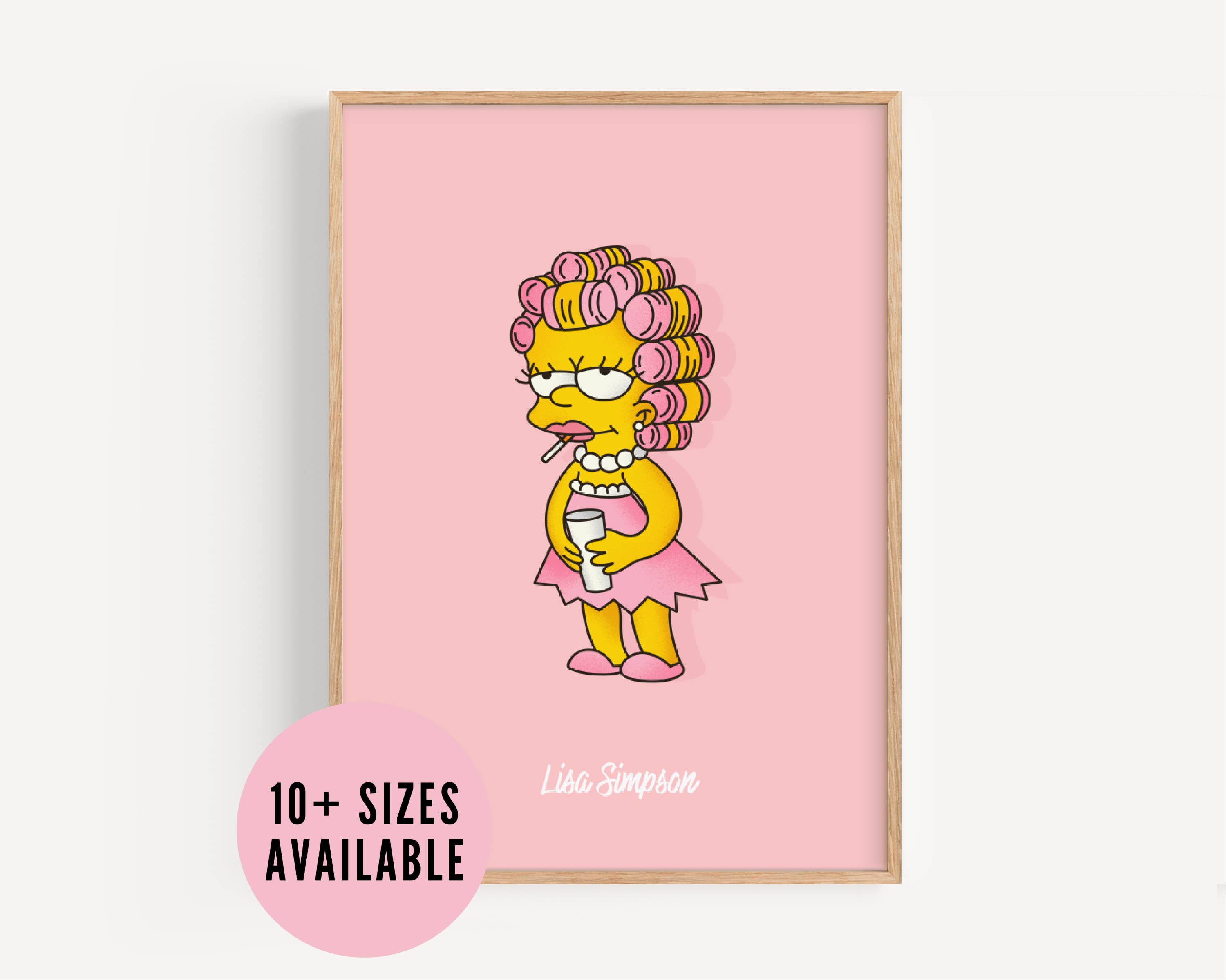 Kocopine Collective - Wholesale Art print - Lisa Simpson (The Simpsons) - Wall Art