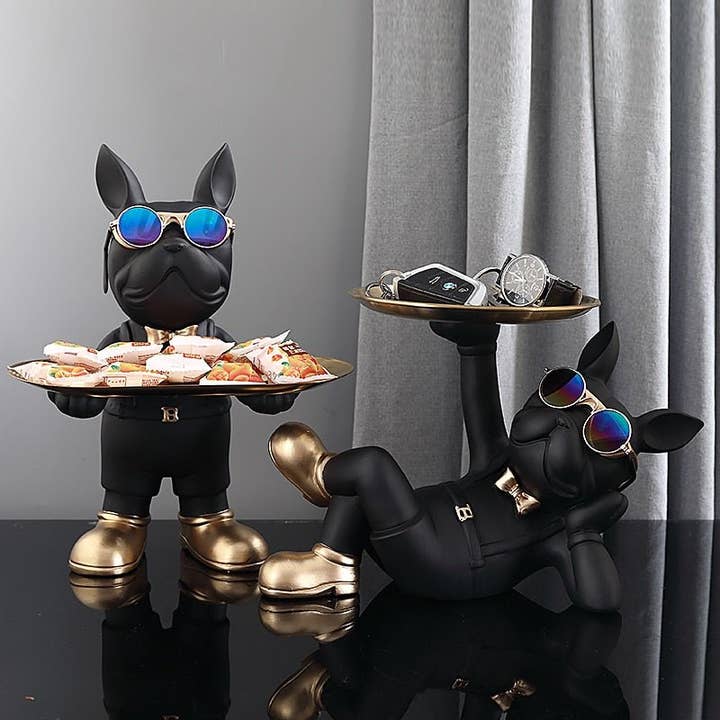 BRECK + FOX - Wholesale Decorative tabletop object - French Bulldog Statue6
