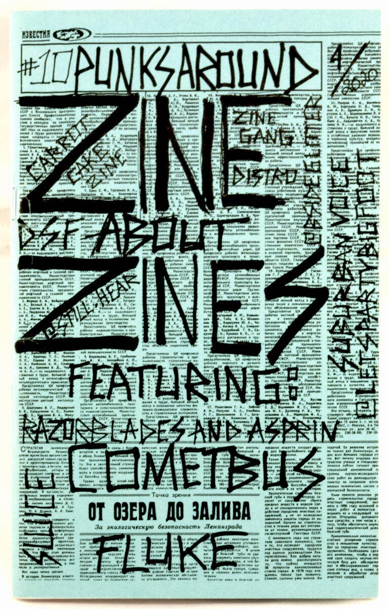 Microcosm Publishing & Distribution – Engroshandel Magasin – Punks Around Zine #10: Zine Om Zines0