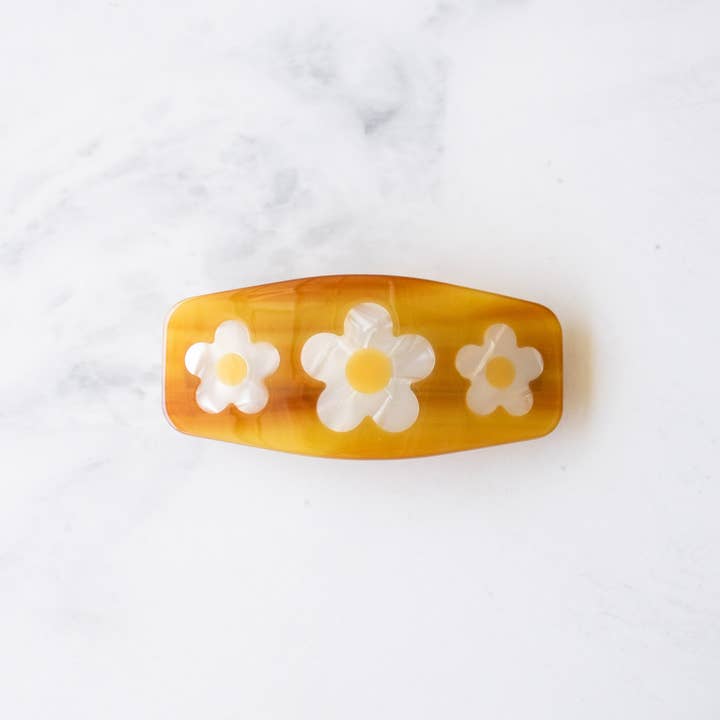 Tiepology - Wholesale Hair Pin - Eco Dreaming Daisy Hair Barrette3
