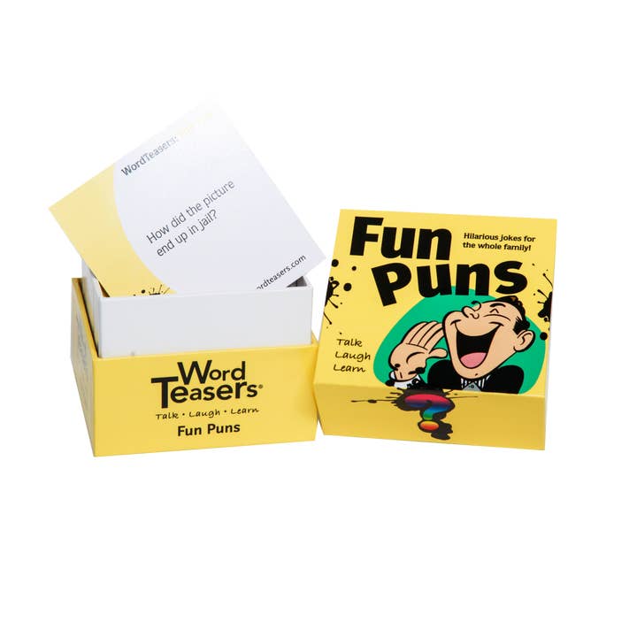 WordTeasers - Wholesale Card Game - Fun Puns - Humorous Card Game for Ages 7+