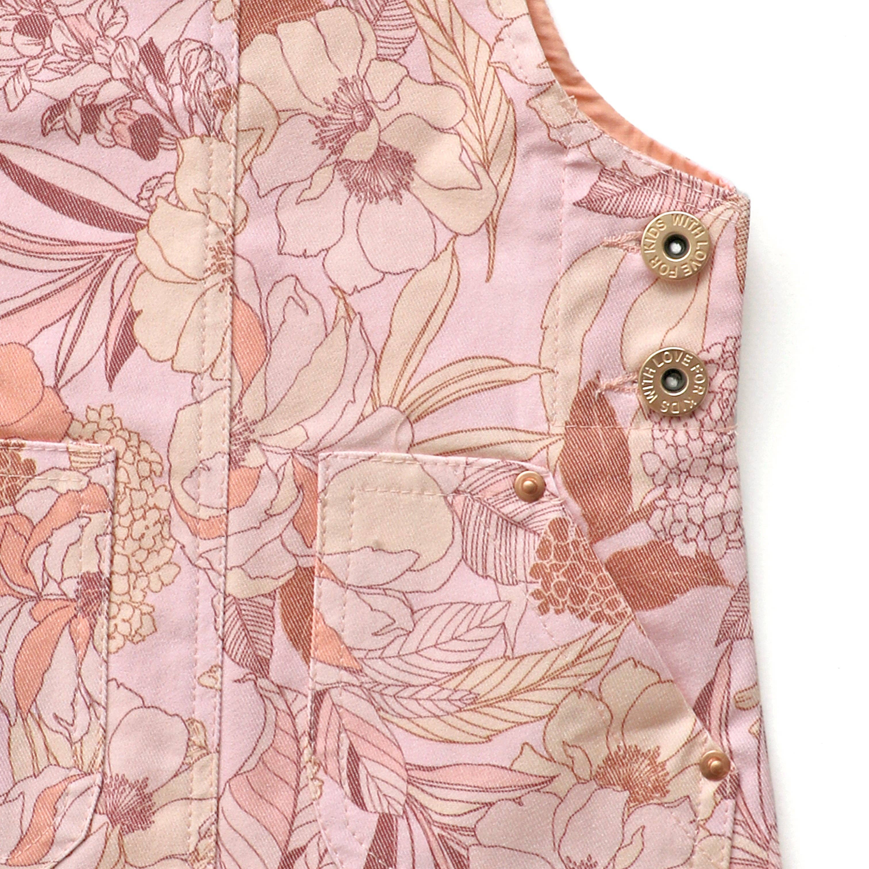 With Love for Kids – wholesale Klänning – Barn – Hazel Pinafore Klänning - SERENITY3