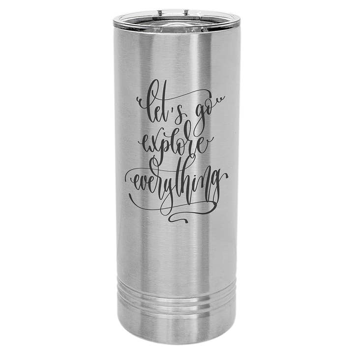 A to Z Imaging and Design – wholesale Insulated mug/tumbler – 22oz Skinny Polar Camel Tumbler – Custom Laser Engraved
