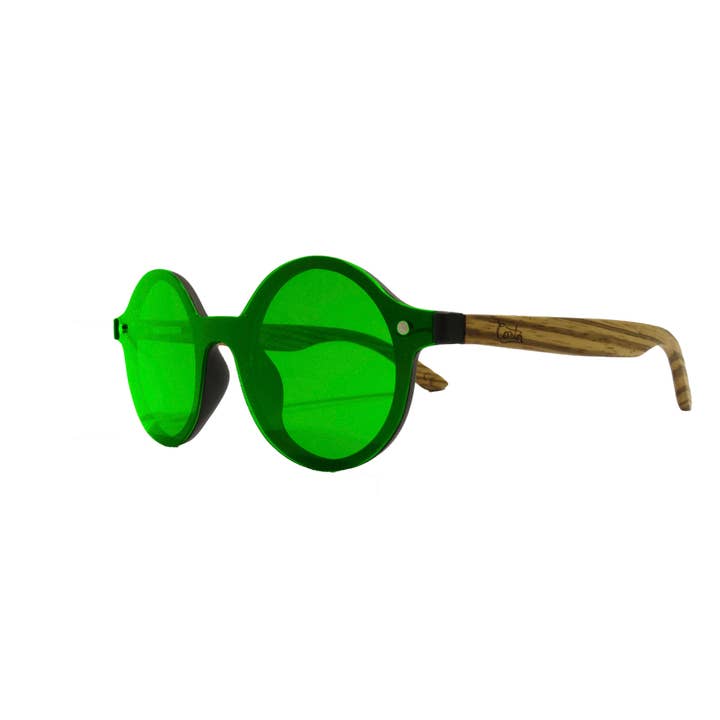 SOLBRILLER - 191 - LENNON - GRØN for engroshandel hos Castor Sunglasses