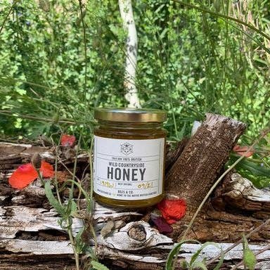 Raw British Wildflower Honey - Great Taste Award Winning for wholesale by Bees & Co