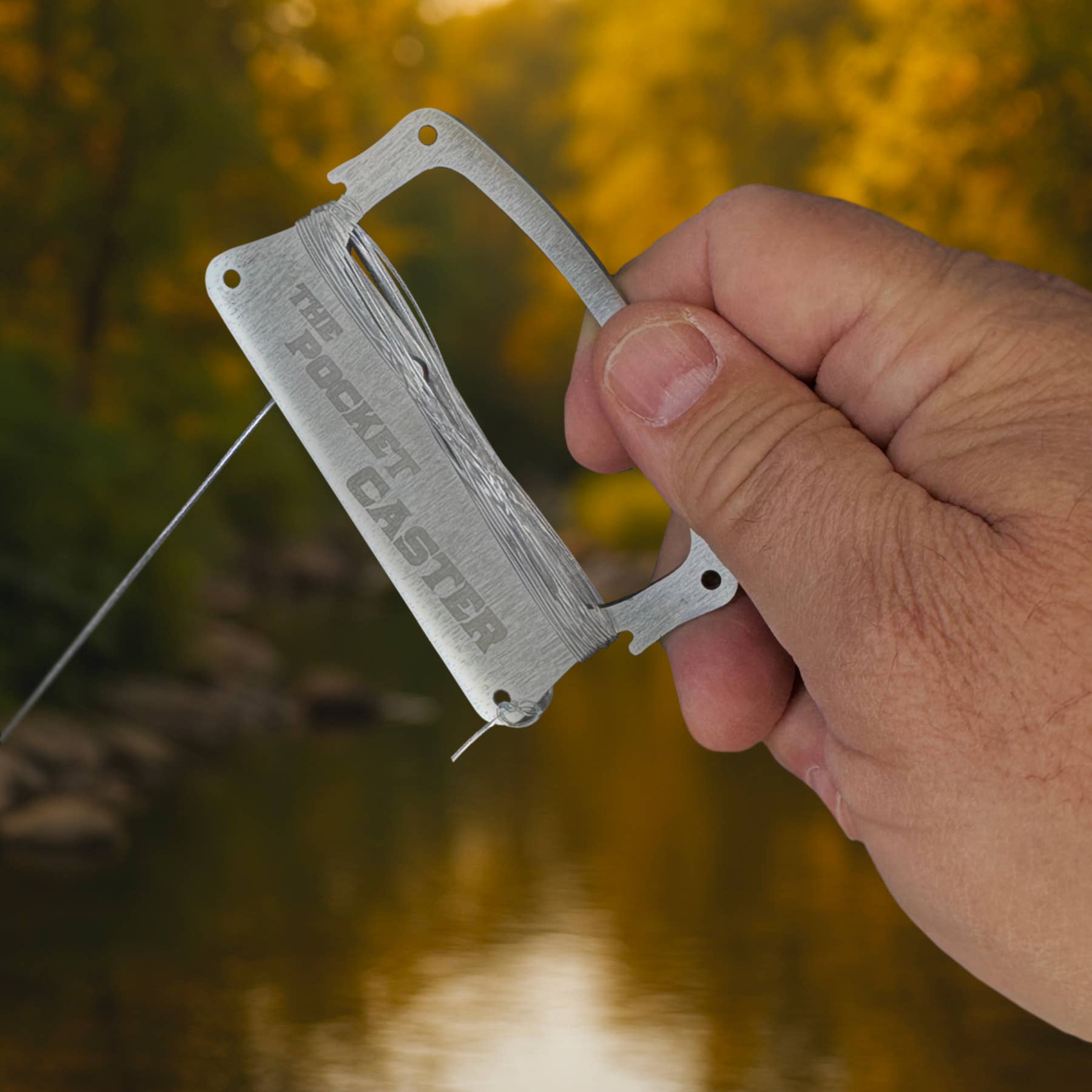 Lucky Jack - Vendita all'ingrosso Strumento multifunzione - Pocket Caster Card – Strumento da pesca tascabile Adventure Card1