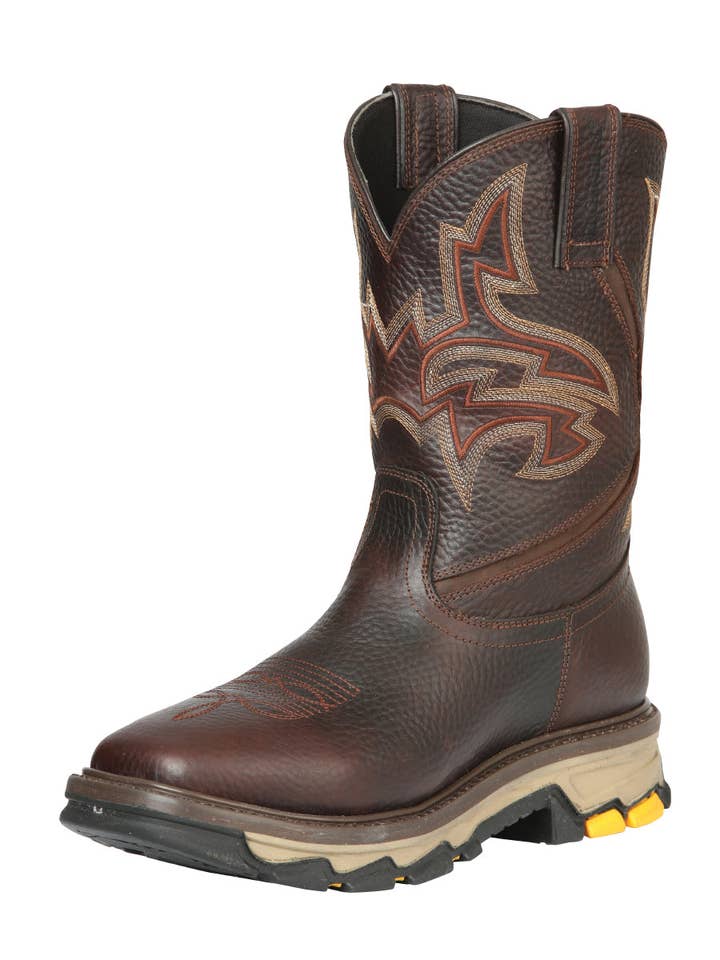 Botte de travail El General Rodeo - Bull Fight Brown 44692 pour la vente par El General Western Wear