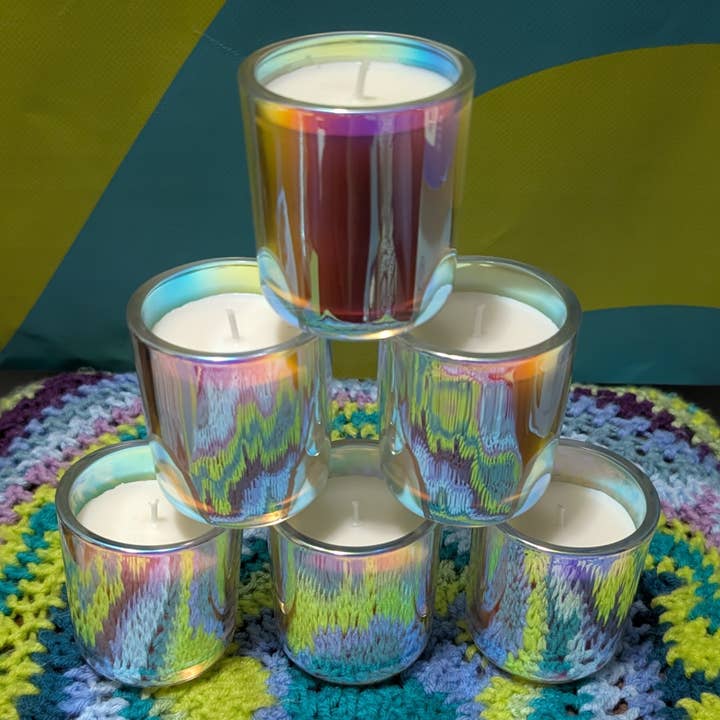 SpillProofLiquid - Wholesale Jar/Filled Candle - Mystery Scent Mini 4 oz Reclaimed 100% Soy Wax Candles1