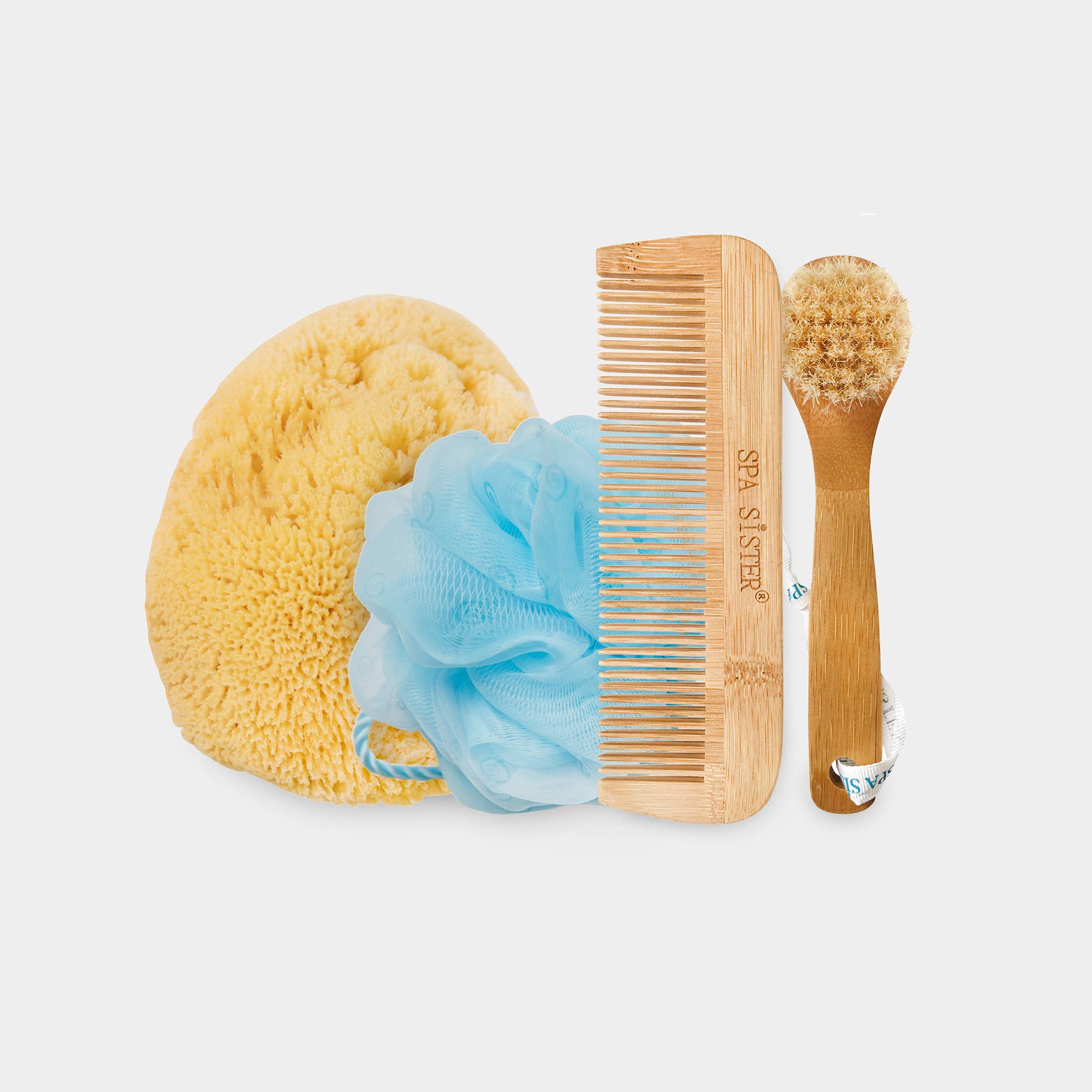 Bath Accessories Company - Wholesale Apothecary jar - Apothecary Essentials Jar - Blue Set1