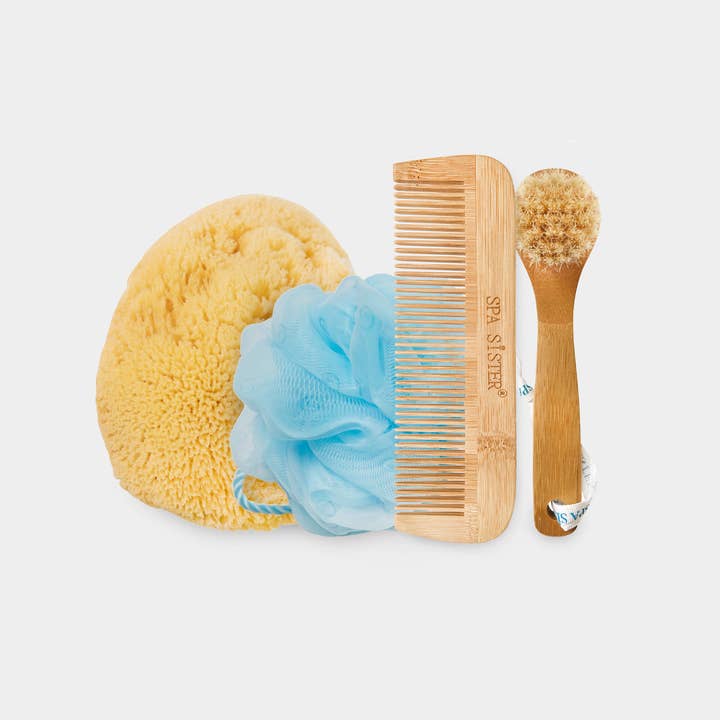 Bath Accessories Company - Wholesale Apothecary jar - Apothecary Essentials Jar - Blue Set1