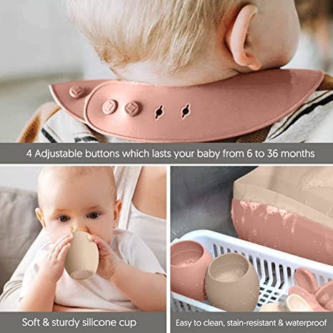 Sperric Baby Led Set d'alimentation en silicone pour sevrage de 8 pour la vente par Sperric