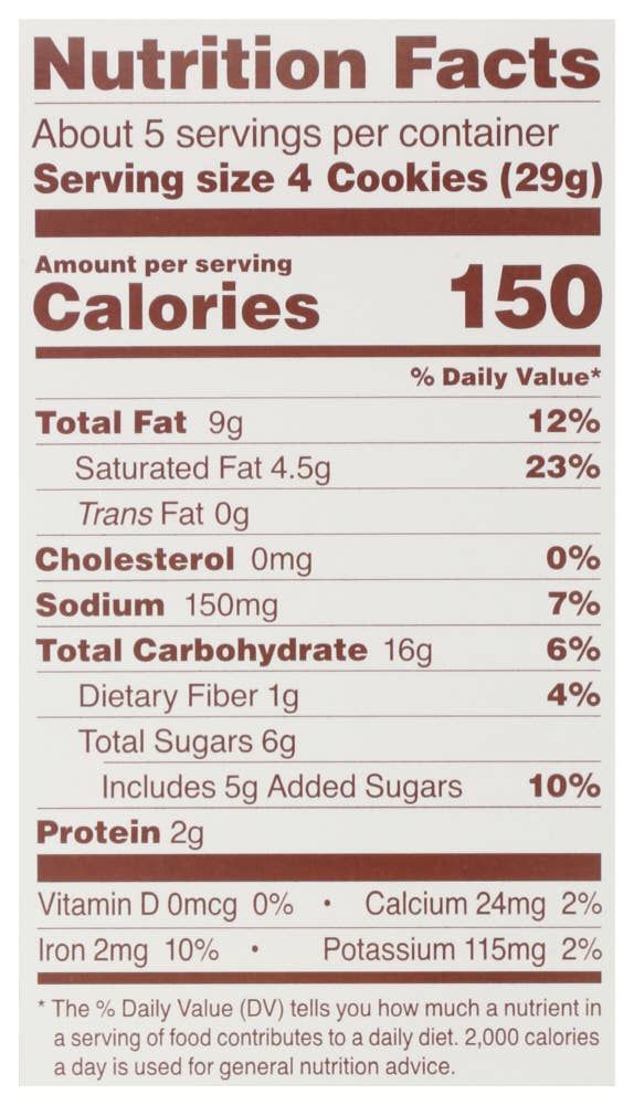 KeHE Distributors, LLC - Vente Biscuits - Biscuits croquants aux pacanes grillées de Simple Mills 5,5 oz4