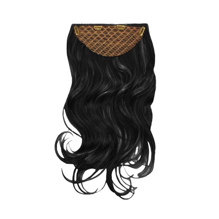 Mia Clip-N-Hair - 22" Clip - Black for wholesale by Mia
