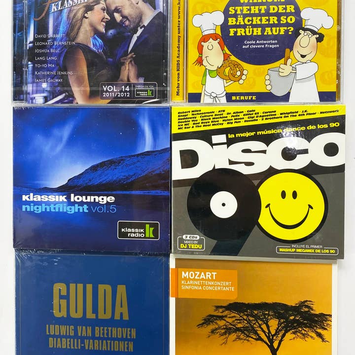 Salzmann Restwaren GmbH - Wholesale Music Accessory - Music CDs ranging from classical music, audio books to hits from the 90s5