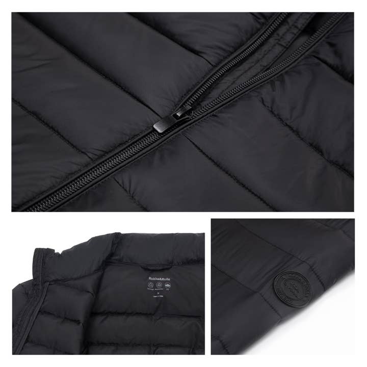Rokka & Rolla - Wholesale Puffer Jacket - Men's - Men's Light Packable Puffer Jacket21