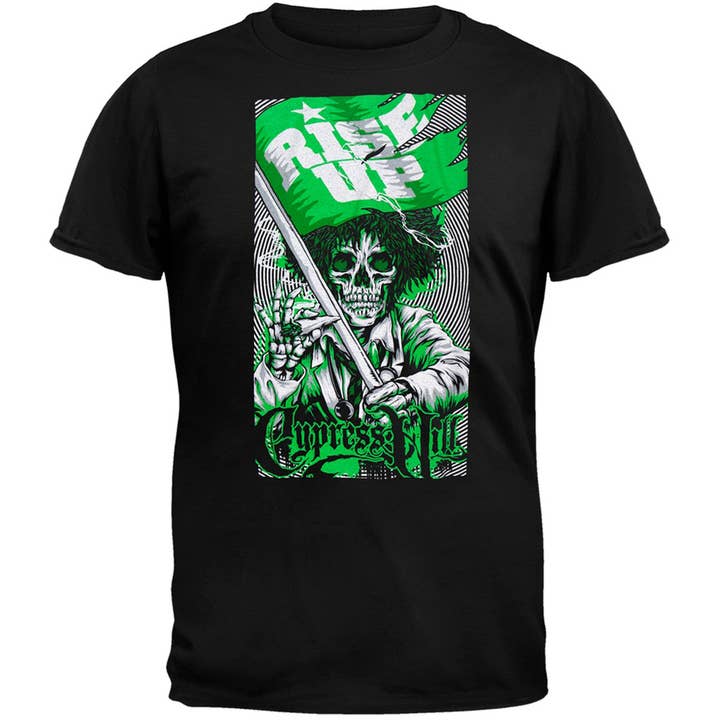 Cypress Hill - Rise Up Premium Heren T-shirt voor wholesale door Official Store