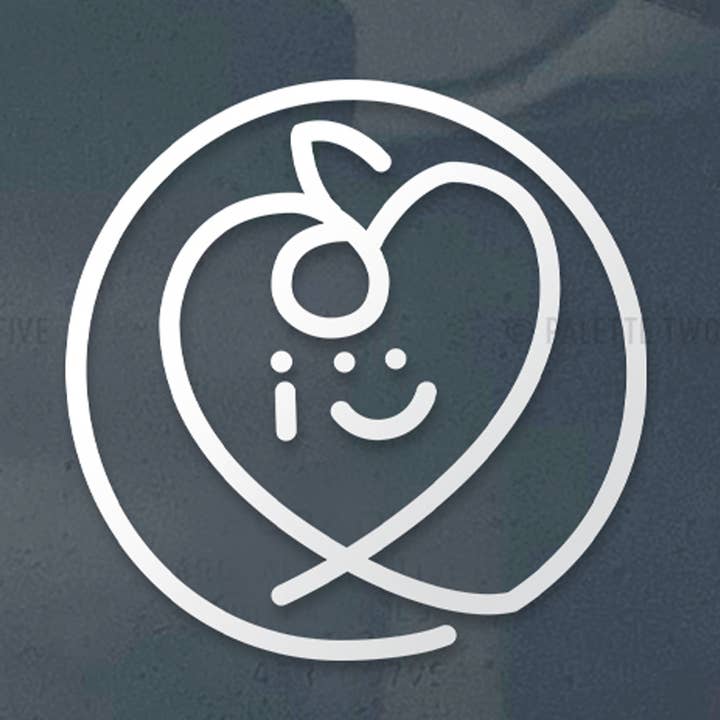 Autocollant IU KPOP, autocollant IU, autocollant Uaena pour voiture pour la vente par Palette Two Five